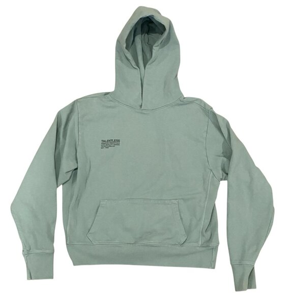TALENTLESS Elements Mint Green Hoodie Logo Graphic Sweatshirt SMALL - Picture 1 of 5